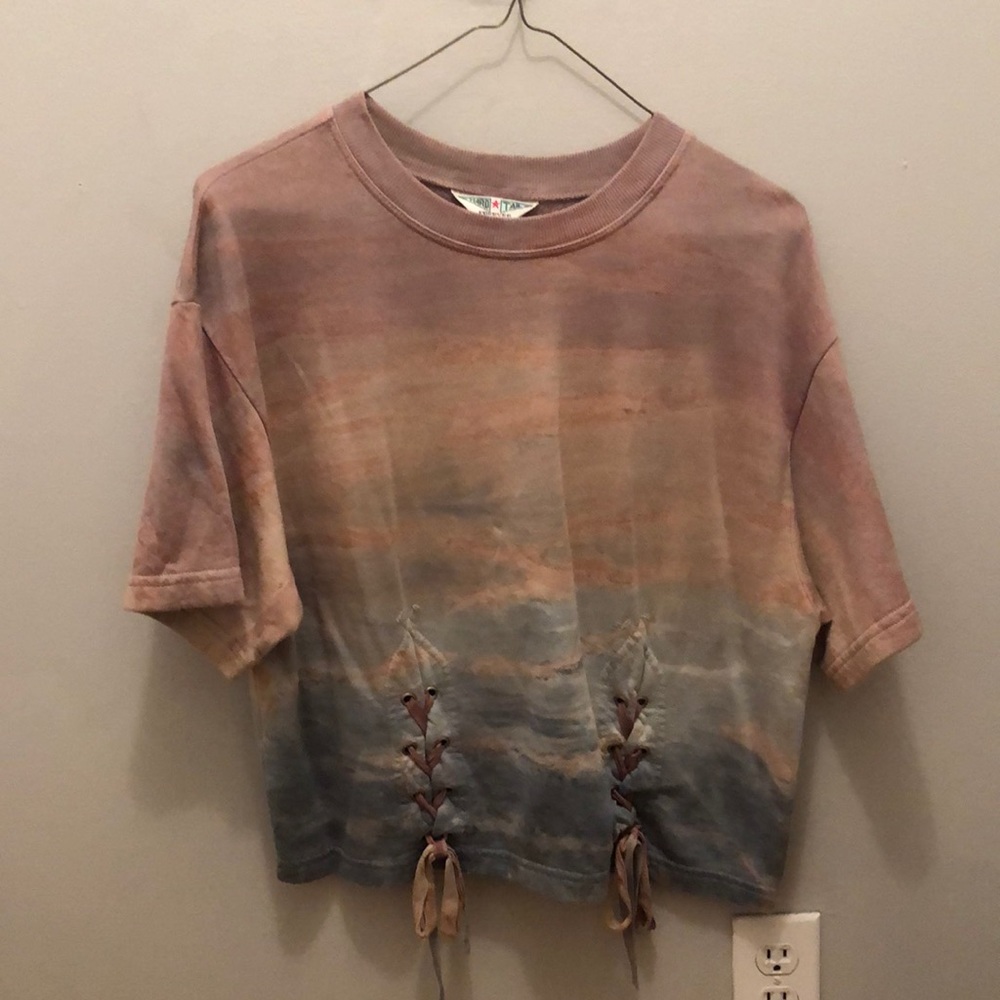 Hard Tail Forever short-sleeve sweatshirt top